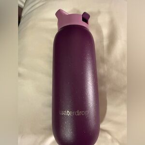 Waterdrop Purple all purpose thermo straw lid